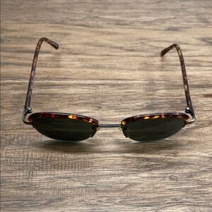 Jones New York Tortoise Shell Sunglasses with Green Lenses